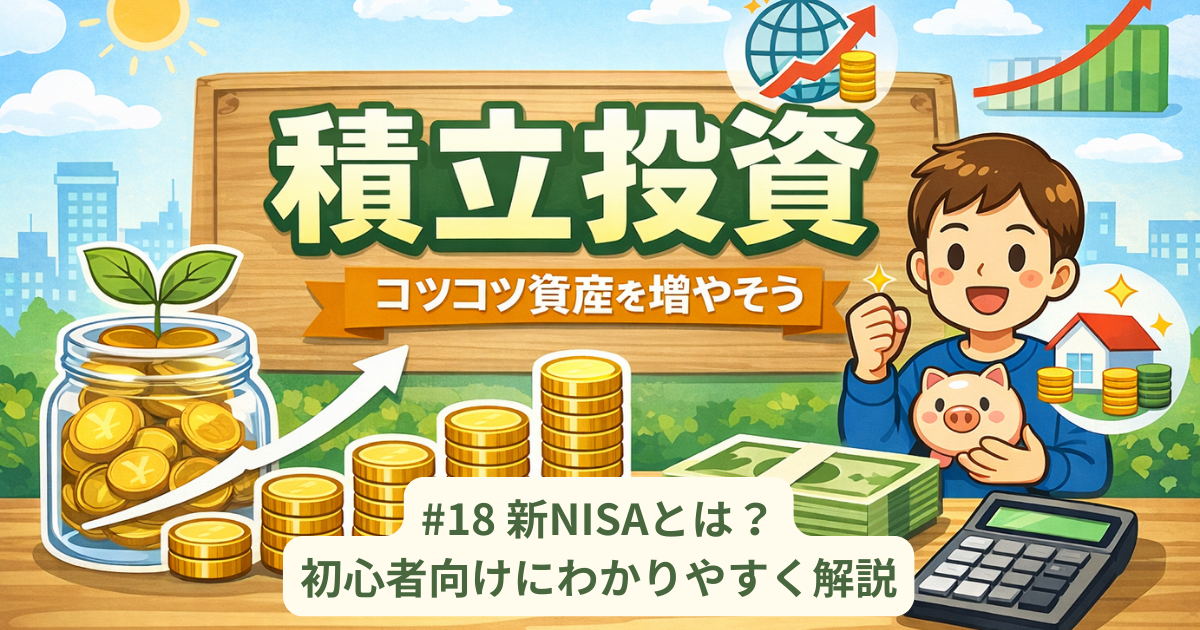 #18 新NISAとは？初心者向けにわかりやすく解説