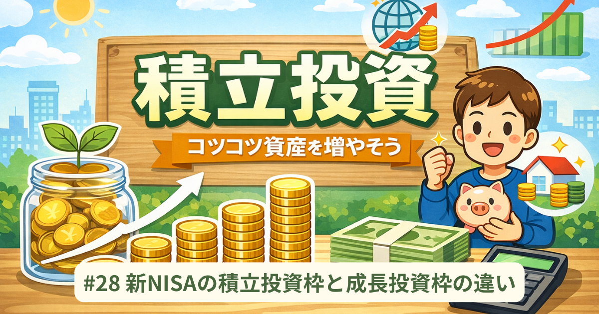 新NISAの積立投資枠と成長投資枠の違い