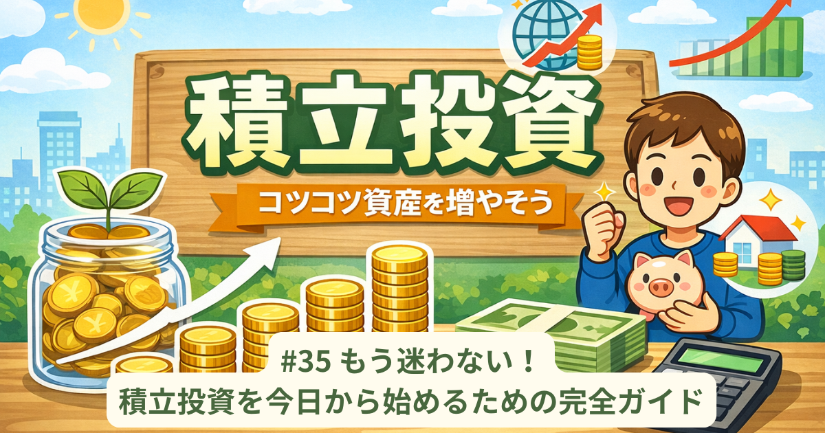 もう迷わない！積立投資をきょうから始めるための完全ガイド