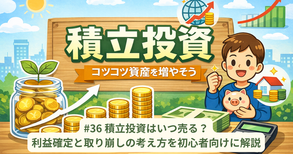 投資信託はいつ売る？利益確定と取り崩しの考え方
