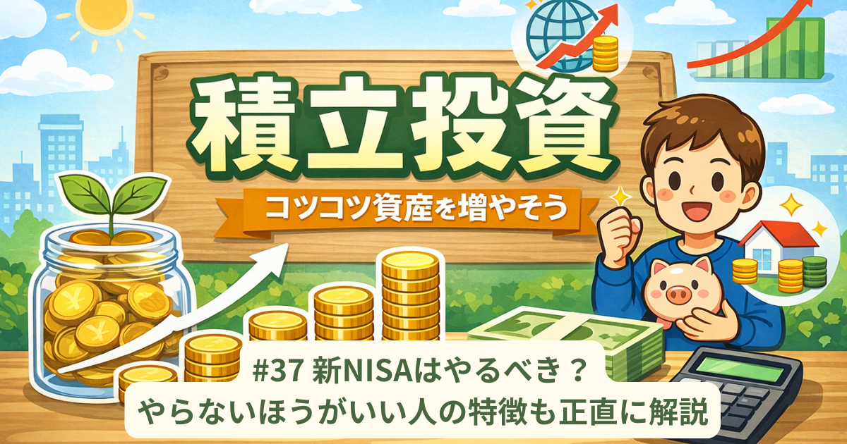 新NISAはやるべき？やらないほうがいい人の特徴も正直に解説。
